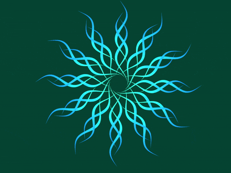 Trippy flower !?? abstract art aftereffects gif hypnosis hypnotic loop looping mirror motion design motiongraphics satisfaction satisfying trippy