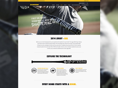 Demarini - Product Details baseball commerce demarini design e commerce free incredipixel joe norton sports web design website