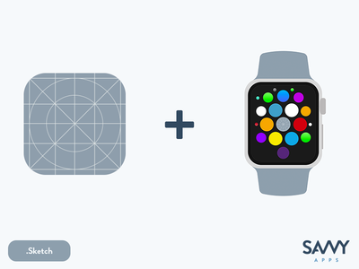 The Ultimate Sketch iOS App Icon Template