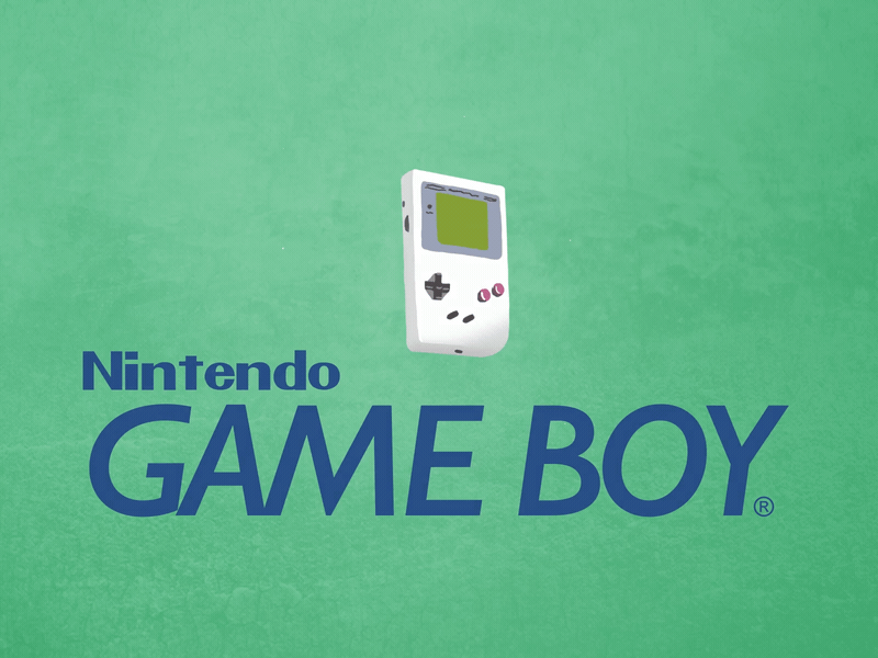 Game Boy aftereffects boy console game gameboy gif green handheld liquid nintendo photoshop white