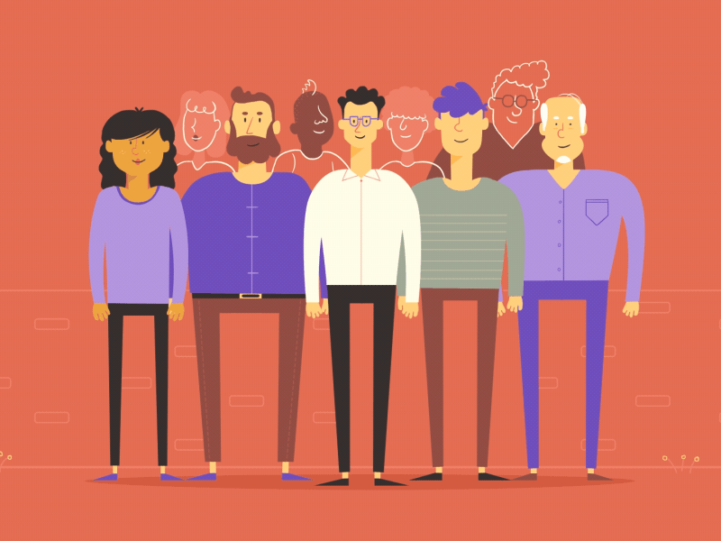 Group of characters by IDS Animation Studio on Dribbble