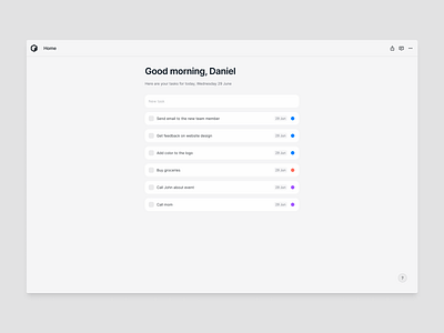 Recast to-do app app design productivity to do ui ux