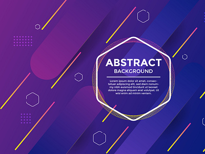 Gradient Geometric Shape Background