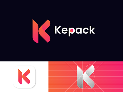 K logo | By NH Tushar | K letter logo