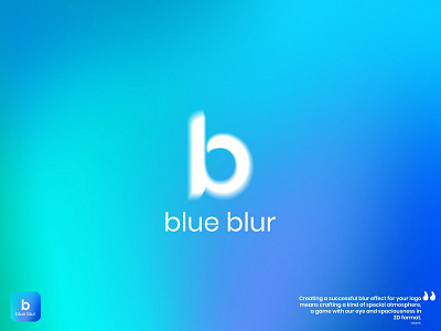 B Letter Logo | Blue Blur - Photo Editor Logo b letter logo b logo blue blur logo blur logo blurry logo branding design graphicsdesign illustration logo logo designer logo mark logo trend 2022 mobile modern logo modern logo design photo editor logo trend logo ui