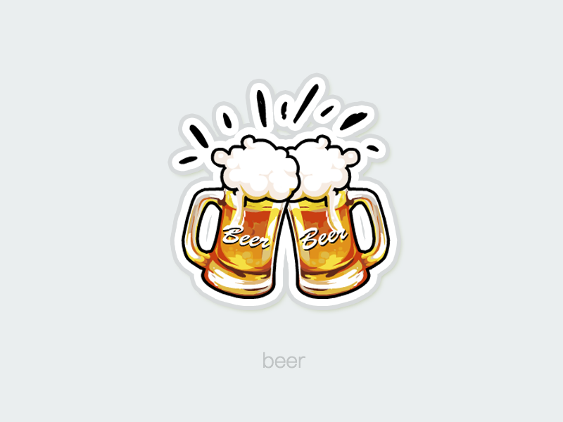 Beer by Tong on Dribbble