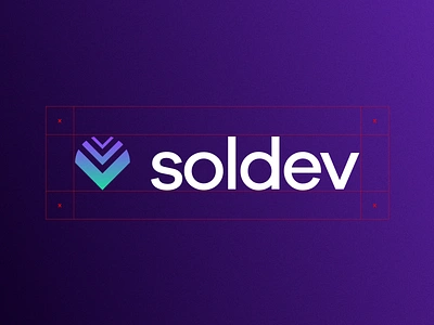 Logo Concept for SolDev book brand color branding btc code colors design development eth gradient illustration knowledge logo minimalist modern sol solana web web 3