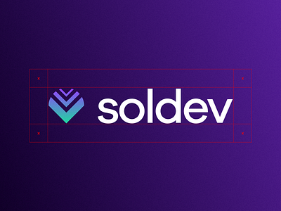 Logo Concept for SolDev book brand color branding btc code colors design development eth gradient illustration knowledge logo minimalist modern sol solana web web 3