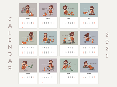 Printable Calendar 2021