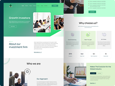 Private Equity Firm Homepage