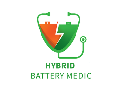 HYBRID BATTERY MEDIC branding colorful design graphicdesign illustration illustrator logo logodesign