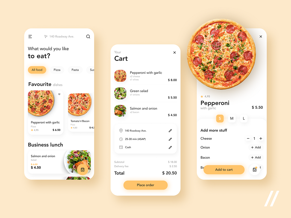 Food Delivery App Ui Ux Design By Alexandr V For Purrweb Ui Ux Studio 