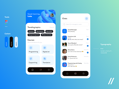 Tutor App by Kristina Taskaeva for Purrweb UI/UX Agency on Dribbble