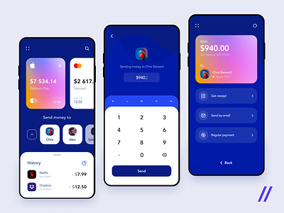 Banking App Design Concept app apple pay banking banking app design finance finance app mobile payment app purrweb react native ui ux wallet app