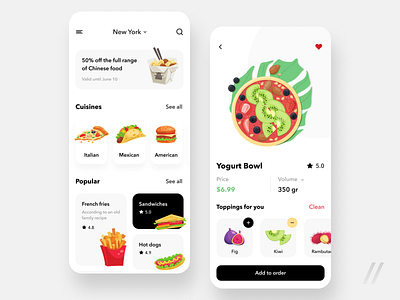 Food Delivery App Design by Purrweb UI/UX Agency on Dribbble