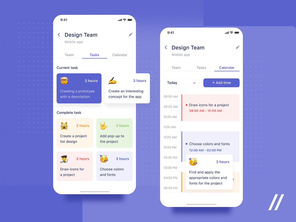 Task Tracker Application by Purrweb UI/UX Agency on Dribbble