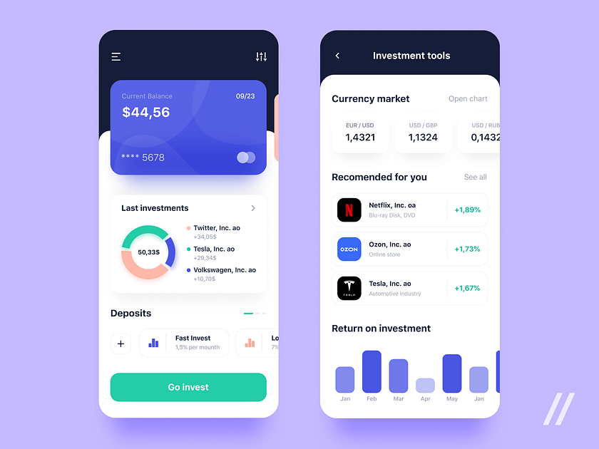 Investment Strategy App by Purrweb UI/UX Agency on Dribbble