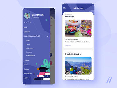 Education App Design