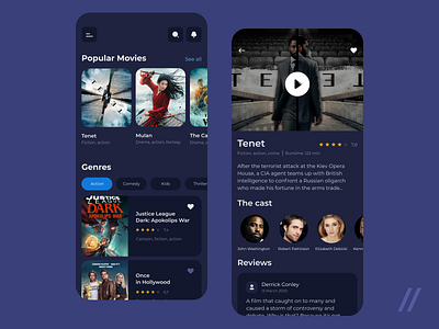 Online Movie Streaming Platform by Purrweb UI UX Agency on Dribbble