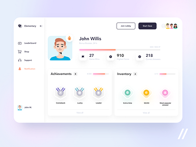 Quiz App Designs Themes Templates And Downloadable Graphic Elements On Dribbble