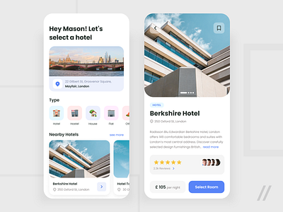 Hotel Booking App accommodation app booking booking app design hostel hotel hotel booking house mobile mvp online purrweb react native reservation room startup travel ui ux