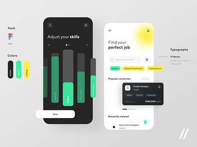 Job Finder App by Purrweb UI/UX Agency on Dribbble