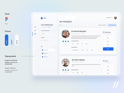 Mental Health Therapy Platform by Purrweb UI/UX Agency on Dribbble