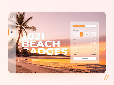 Private Beach Pass Booking App