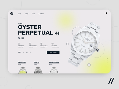 Online Watch Shop app brand catalog design ecommerce ecommerce shop landing marketplace mobile mvp online purrweb react native shop shopping cart startup ui ux watch web