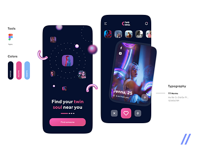 Dating App by Purrweb UI/UX Agency on Dribbble