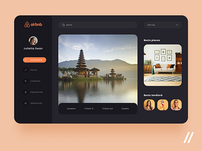 Airbnb Web App Redesign accommodation airbnb apartment app booking dashboard design flat mvp online purrweb react native redesign rent startup ui ux web web design website