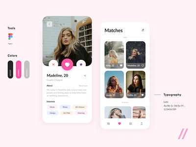 Dating App by Purrweb UI/UX Studio on Dribbble