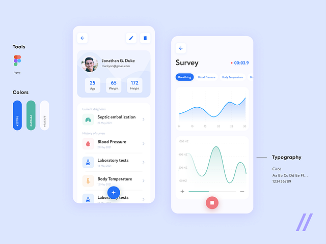 Healthcare App by Purrweb UI/UX Agency on Dribbble