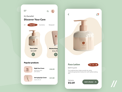 Cosmetics Store App