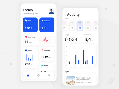 Apple Health Redesign app apple apple health design health health app healthcare healthcare app mobile mvp online purrweb redesign sleep startup tracker ui ux wellness app yoga