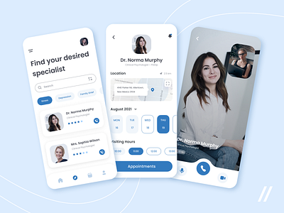 Telehealth App by Purrweb UI/UX Agency on Dribbble