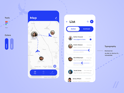 Messenger App by Purrweb UI/UX Agency on Dribbble