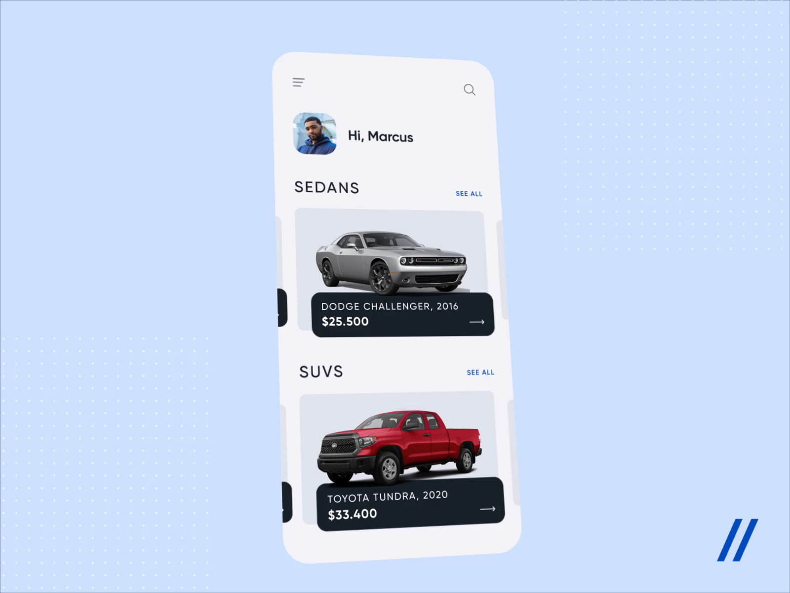Cars Marketplace App