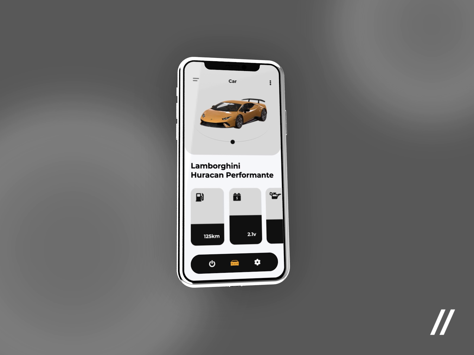 car remote in mobile