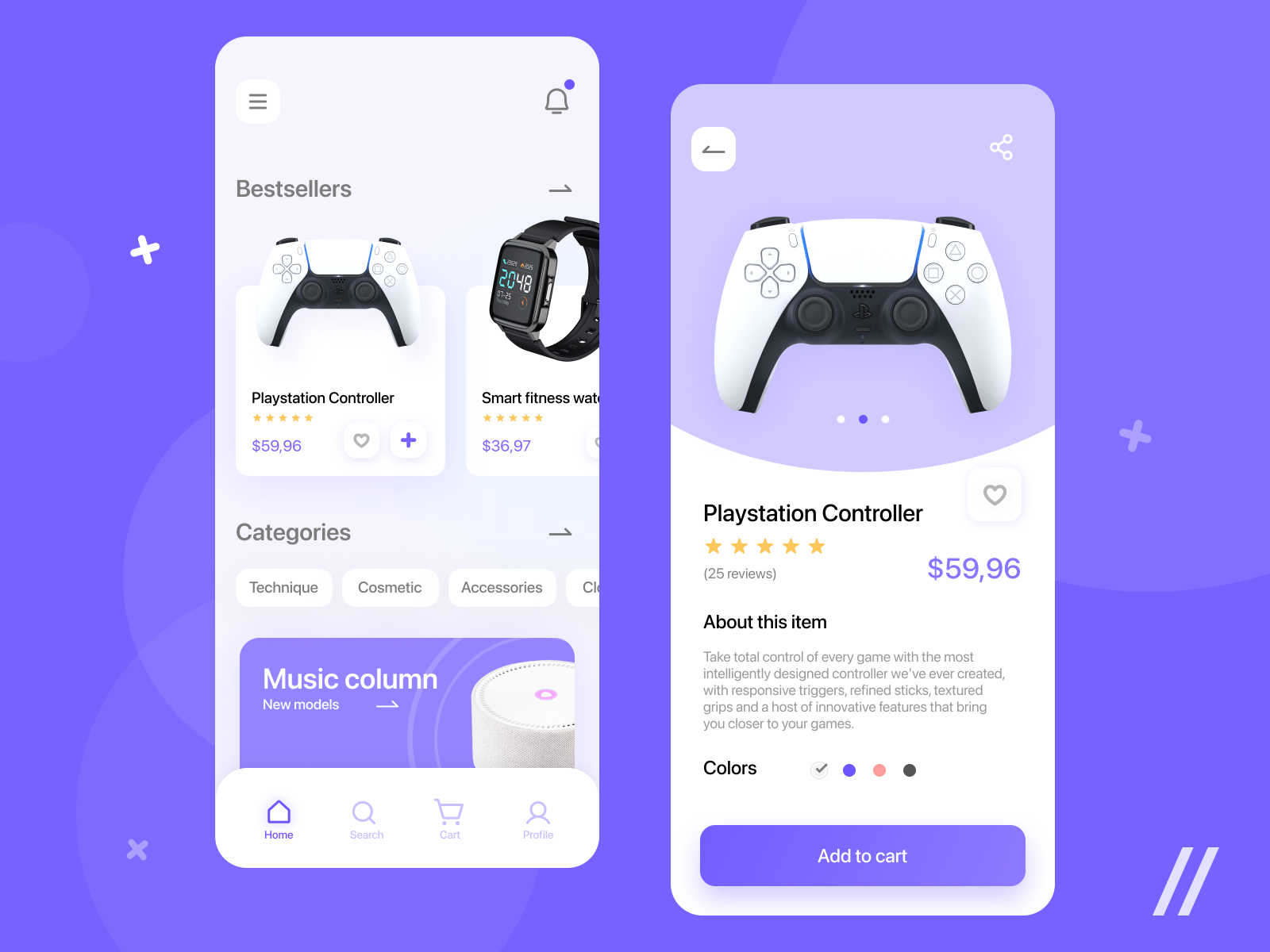 Electronics Store App by Purrweb UI/UX Agency on Dribbble
