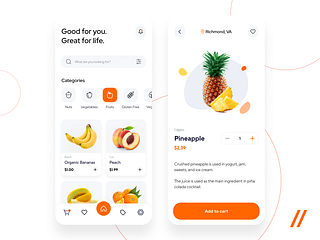 Food Delivery App by Purrweb UI/UX Agency on Dribbble