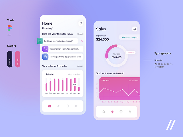 Sales CRM App by Purrweb UI/UX Agency on Dribbble