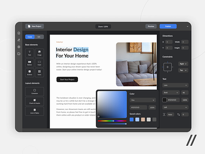 Online Builder designs, themes, templates and downloadable graphic elements  on Dribbble