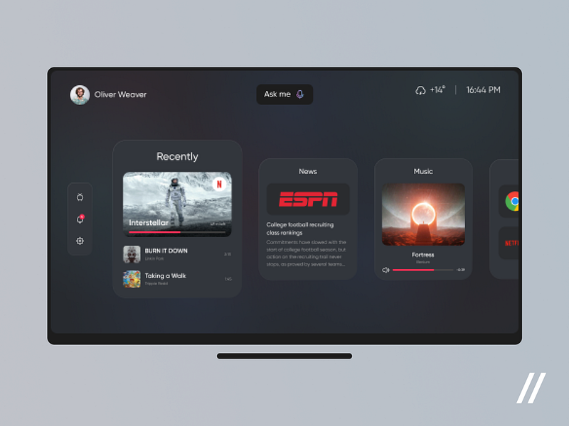 Smart Tv App By Purrweb Ui Ux Agency On Dribbble