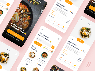 Food Delivery App by Purrweb UI/UX Agency on Dribbble