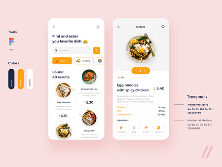 Food Delivery App by Purrweb UI/UX Agency on Dribbble