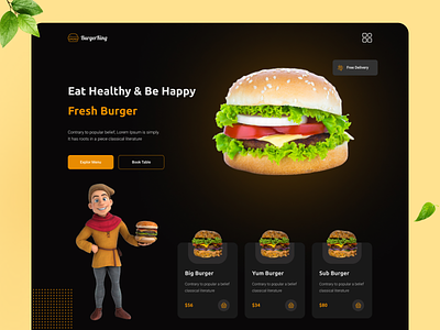 Burgerking food web exploration