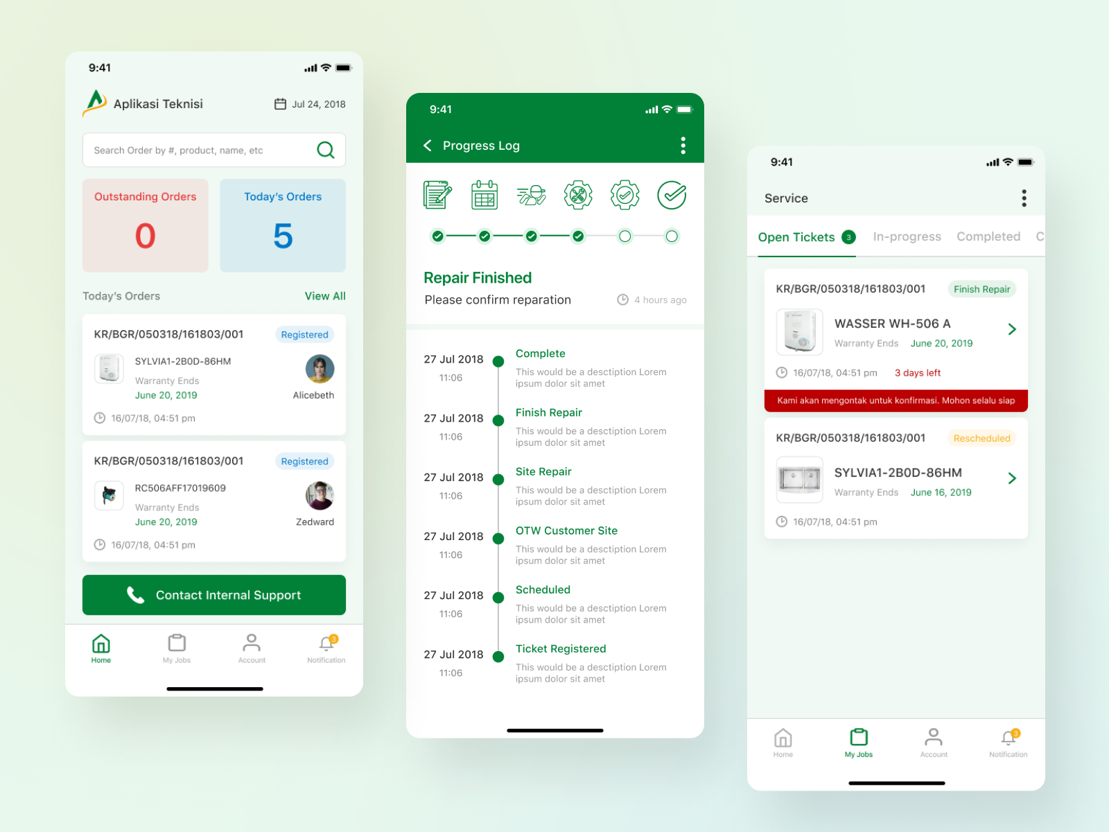 Mobile Home Appliances Customer Experience by EANNOVATE on Dribbble