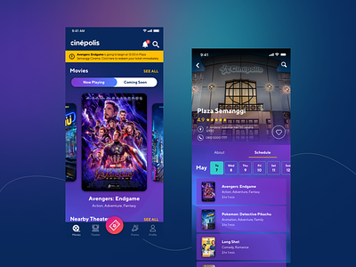 Mobile App Cinepolis