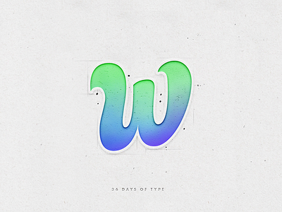 w 36daysoftype calligraphy design illustration lettering type
